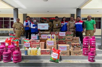 Pertamina salurkan bantuan untuk posko banjir di Semarang