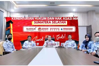 Kakanwil Kemenkumham Sumsel hadiri Dies Natalis ke-58 Poltekip tahun 2022