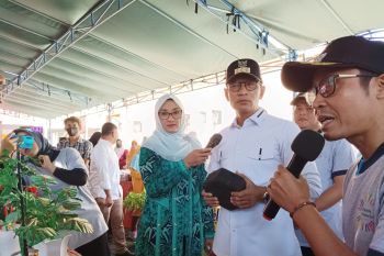 Kelurahan Monjok Timur Mataram mengolah sampah plastik jadi paving block