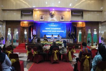 Kemenkumham Jateng-Ditjen HAM bersinergi gelar Rakor Indeks HAM