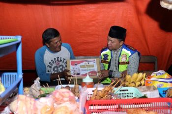 Antisipasi kejahatan, Polres Sukoharjo ajak PKL jadi mitra kamtibmas