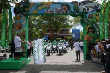 GrabElectric tempuh 100 juta kilometer