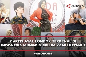 Ini tujuh artis nasional kelahiran Pulau Lombok