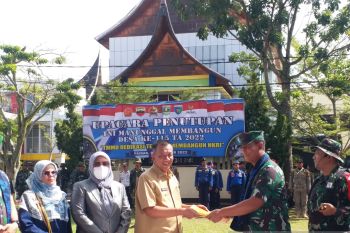 TMMD 115 di Pesisir Selatan resmi berakhir