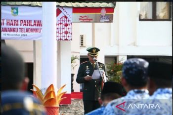 Pemkab Tala gelar upacara peringatan Hari Pahlawan 2022