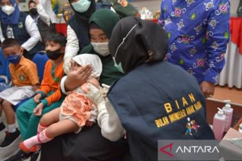 Pemkot Palu  penuhi cakupan imunisasi lengkap 95,14 persen program BIAN