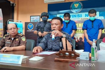 BNNP NTB melimpahkan berkas perkara dua polisi kuasai sabu ke jaksa