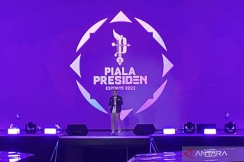 Sandiaga Uno membuka grand final Piala Presiden Esports 2022