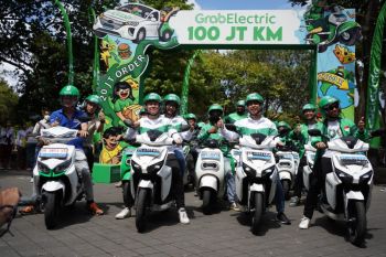Grab Electric berhasil tempuh jarak 100 juta kilometer