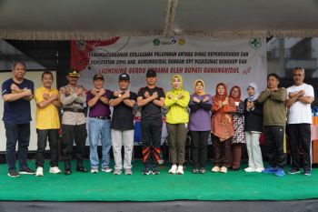 Pemkab Gunungkidul mengampanyekan "GERDU OBBAMA" turunkan kematian ibu