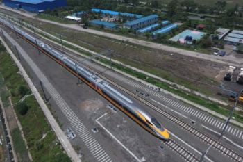 Uji dinamis kereta inspeksi KCJB untuk G20 berjalan baik