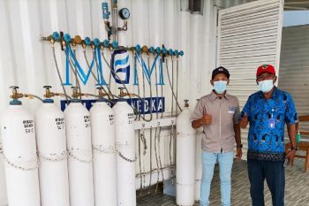 RSUD Biak produksi 60 tabung oksigen kebutuhan pasien berobat