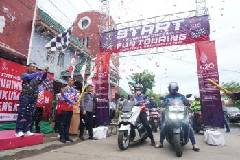 Meriahkan KTT G20, Kemenkumham gelar touring sepeda motor ke Guci