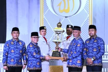 Sumbar Juara Umum MTQ VI Korpri Nasional 2022