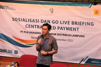 Dorong transformasi digital di bidang keuangan, PLN UID Lampung terapkan sentralisasi pembayaran