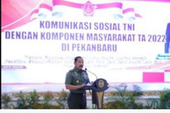 Aster Panglima TNI minta Pemprov Riau aktifkan Pos Bhabinkamtibmas