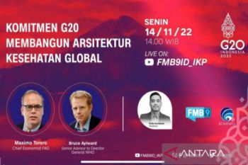 Kolaborasi G20 mendorong peningkatan sistem kesehatan global