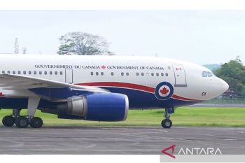 PM Kanada Justin Trudeau mendarat di Bali