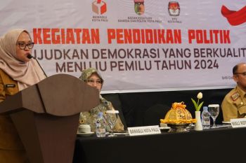 Pemkot Palu beri pendidikan politik kepada masyarakat hadapi Pemilu