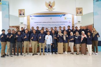 PLN gandeng PWI Lampung gelar workshop jurnalistik