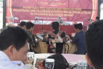 KPU Sulawesi Barat lakukan pemetaan TPS khusus