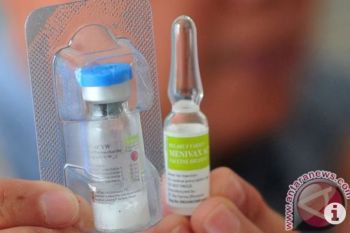 Vaksin meningitis disediakan di 1.200 faskes