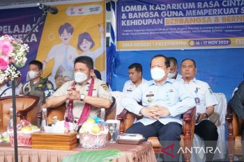 Kakanwil Kemenkumham Sumsel Hadiri pembukaan Lomba Kadarkum tingkat SLTA se-Sumsel