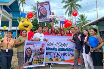 Semarak Ulang Tahun ke-23 Alfamart, Aneke Tak Menyangka Dapat Berangkat ke Turki