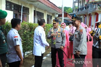 Kapolda lakukan kunjungan kerja ke Polres HSU
