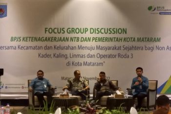 Camat-lurah di Mataram bantu BPJAMSOSTEK cegah kemiskinan