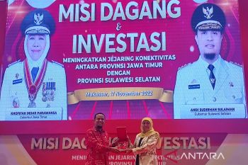 Transaksi misi dagang Pemprov Sulsel dan Jatim tembus Rp150,6 miliar