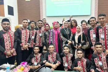 Istri Gubernur Widya Pratiwi motivasi peserta Maluku berlaga di Lasqi nasional