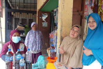 Kader Kelurahan Agrowisata kampanyekan keamanan pangan terkait bahaya minyak jelantah