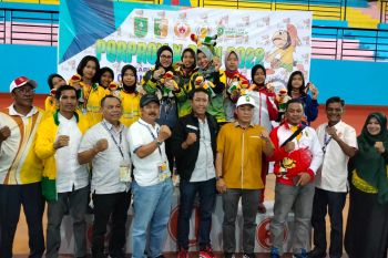 Lampaui target, Bengkalis juara umum sepaktakraw Porprov Riau