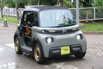 Mencoba mobil listrik mungil Citroen; My Ami Buggy