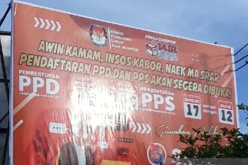 19 distrik membantu KPU sosialisasi rekrut anggota badan adhoc pemilu