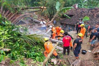 BPBD Gunungkidul data dampak bencana hidrometeorologi 5 kecamatan