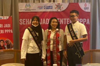 Dua perwakilan forum anak jadi "Menteri PPPA"