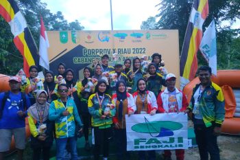 Porprov Riau, Bengkalis koleksi tiga emas di cabang arung jeram, Kuansing juara umum