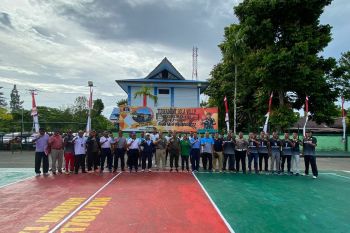 Dandim 1708/BN membuka turnamen Bola Voli Dandim Cup