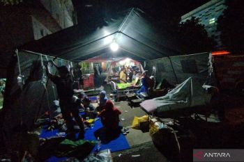 Gubernur Jabar sebut 14 posko dibuat untuk 13 ribu pengungsi