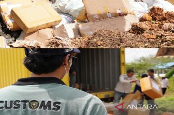 Peredaran ratusan ribu rokok ilegal di Banjarmasin berhasil digagalkan