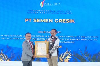 Semen Gresik sabet tiga penghargaan ISDA Awards 2022