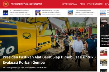 Kementerian Kominfo: Situs presiden.go.id bukan situs resmi Presiden RI