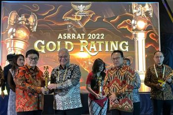 Bank Sumsel Babel raih Gold Rank ajang Asia Sustainability Reporting Rating 2022