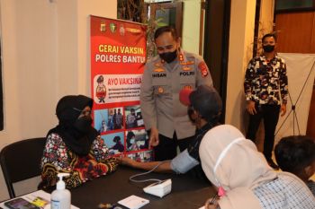 Kapolres Bantul cek kinerja anggota pastikan pelayanan publik berjalan baik
