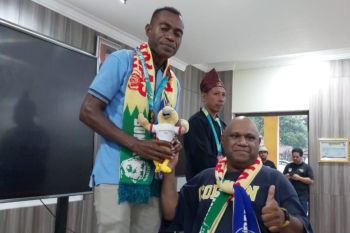 SIWO PWI Papua raih empat medali Porwanas Malang 2022