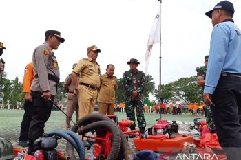 Gelar apel kesiapsiagaan tanggap bencana, Bupati Meranti harap bukan hanya seremonial belaka