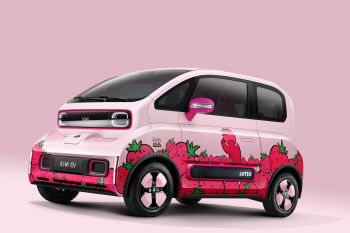 Serba pink, tampilan Wuling KiWi EV Lotso "Toy Story"
