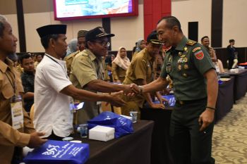 Pangdam XIV/Hasanuddin dorong aparatur desa bantu jaga kamtibmas